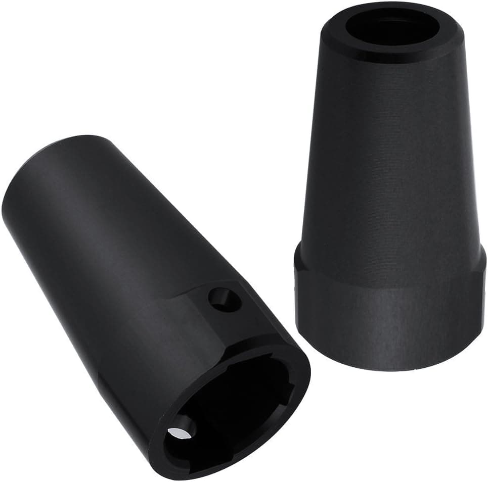 Hobbypark Aluminum Rear Axle Lockout (2pcs) for AXIAL SCX10 Option Parts Replacement of AX80020
