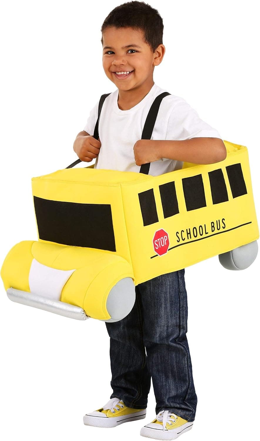 Toddler Ride in School Bus Costume