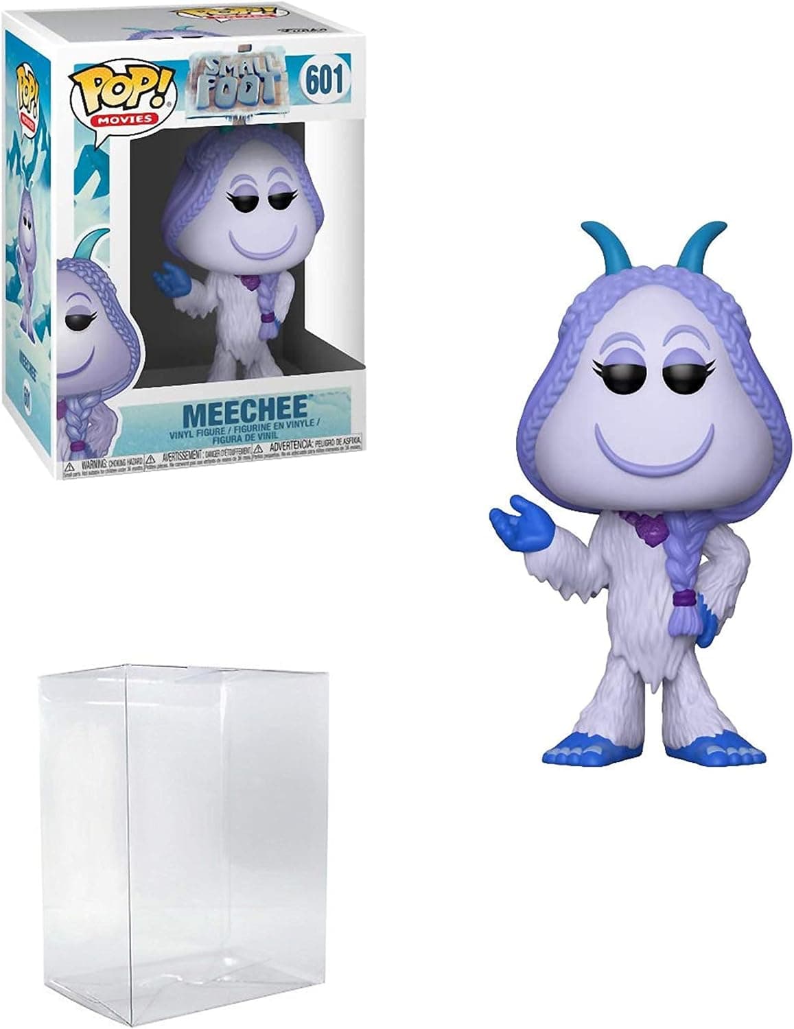Funko Pop! Movies: Smallfoot - Meechee Vinyl Figure (Bundled Pop Box Protector Case)