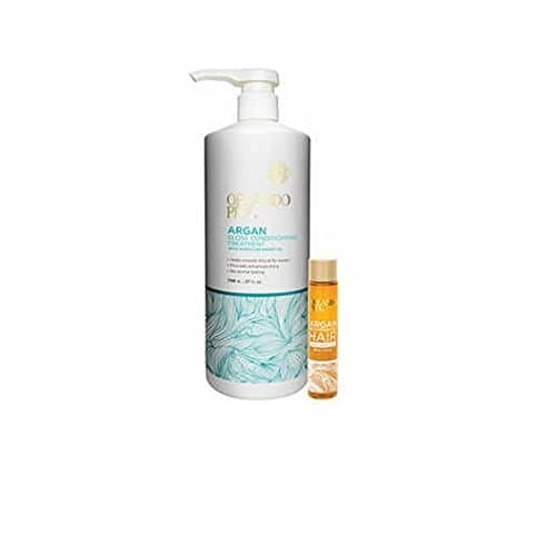 Orlando Pita Argan Gloss Conditioning Treatment Conditioner with Moroccan Argan Oil Salon-Quality (798mL / 27 fl. oz)