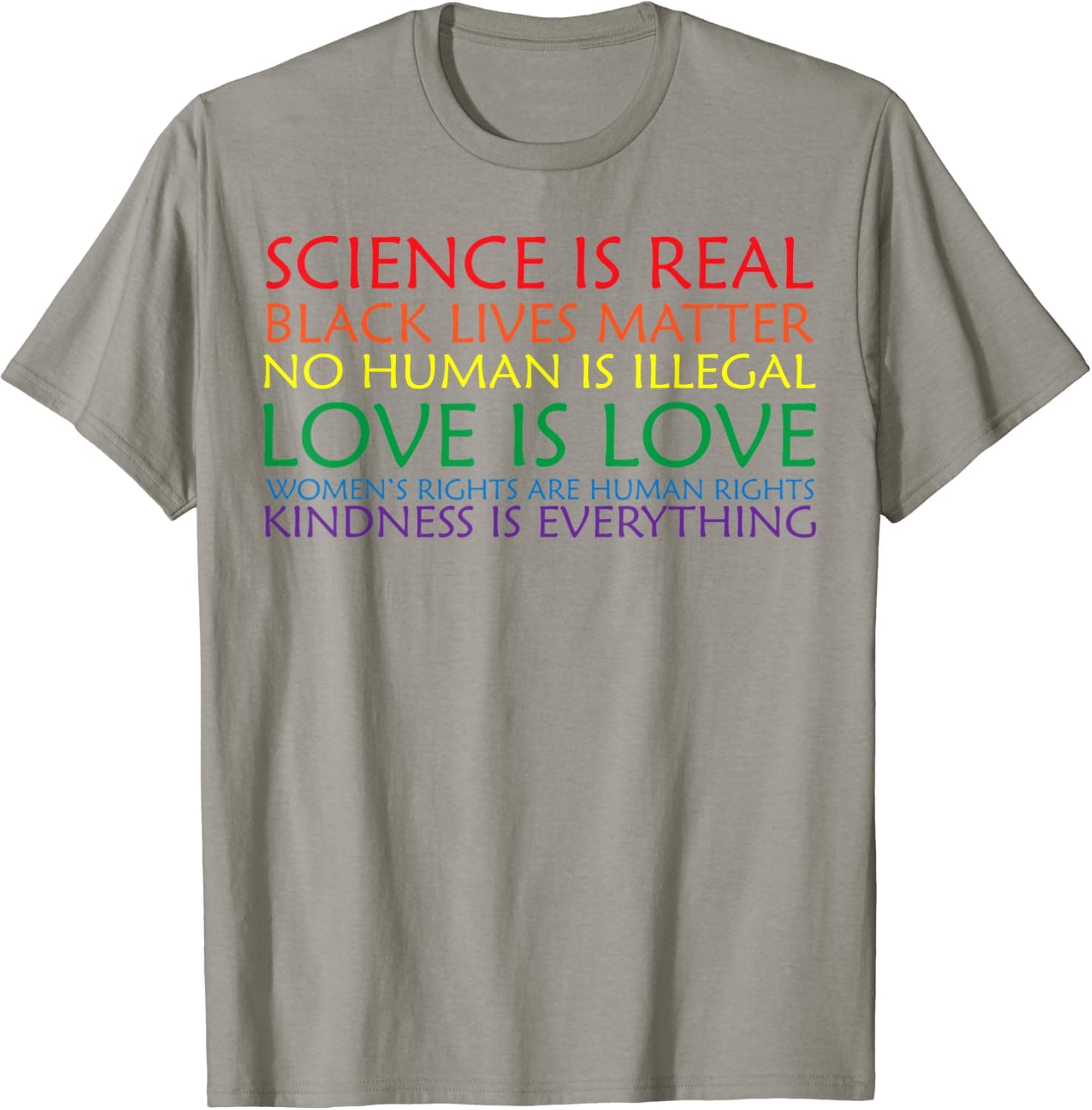Equality, Kindness, Love T-Shirt | Gay, Feminist, LGBT Gift