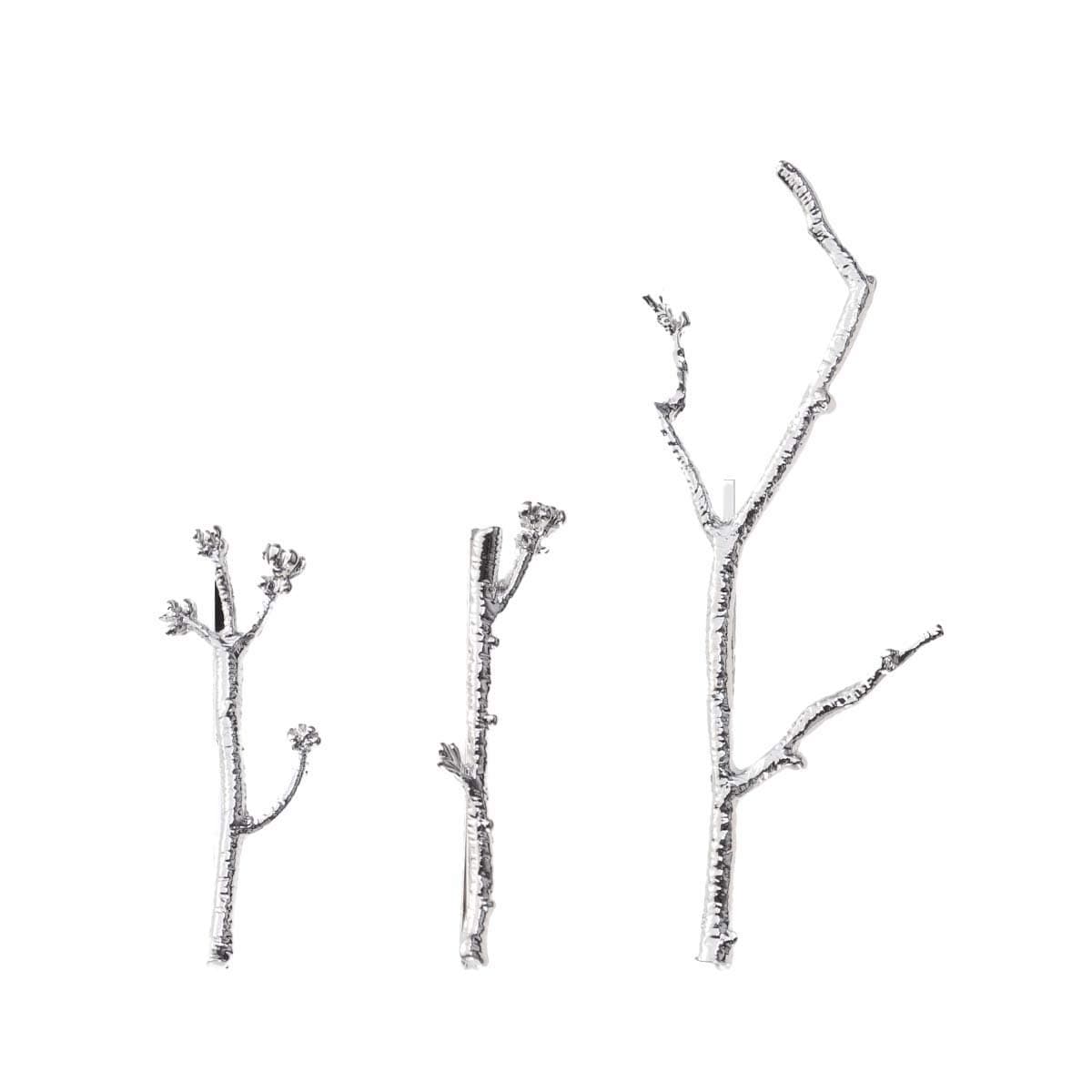 Lurrose 3pcs Tree Branch Hair Pin Runway Snap Hair Clip Bobby Pins Barrette for Girls