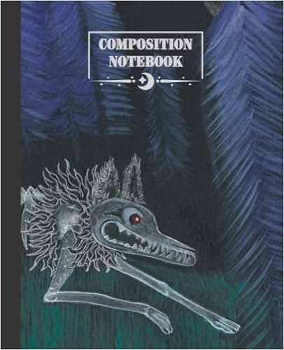 Composition Book: Dark Fantasy | College Ruled Notebook | 100 Sheets-200 Pages | 9.75 x 7.5