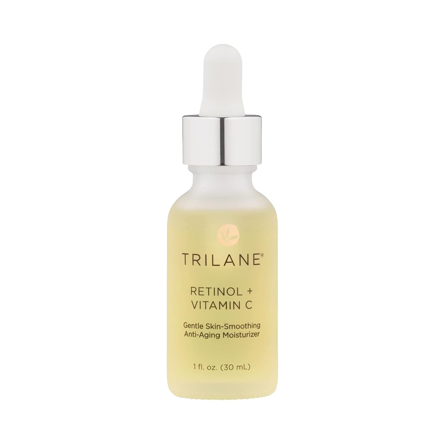 Trilane Retinol + Vitamin C with Squalane, Visibly Reduces the Signs of Aging for Softer, Smoother, More Radiant Skin with Zero Irritation, 1 fl. oz.
