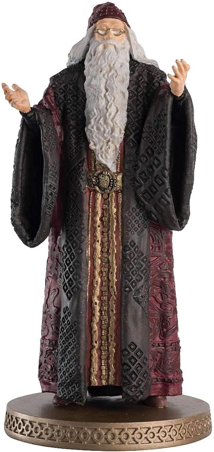 Hero Collector The Official Wizarding World Figurine Collection | Albus Dumbledore (Richard Harris) with Magazine Issue 41 by Eaglemoss