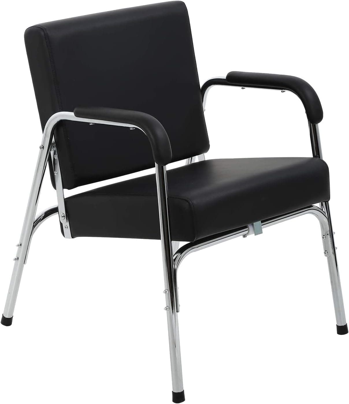 BSTOPHKL Salon Shampoo Chair Barber Chair Modern Fashion Auto Reclining Chair, High Density Foam Cushions and Durable Steel Construction for Hair Stylist