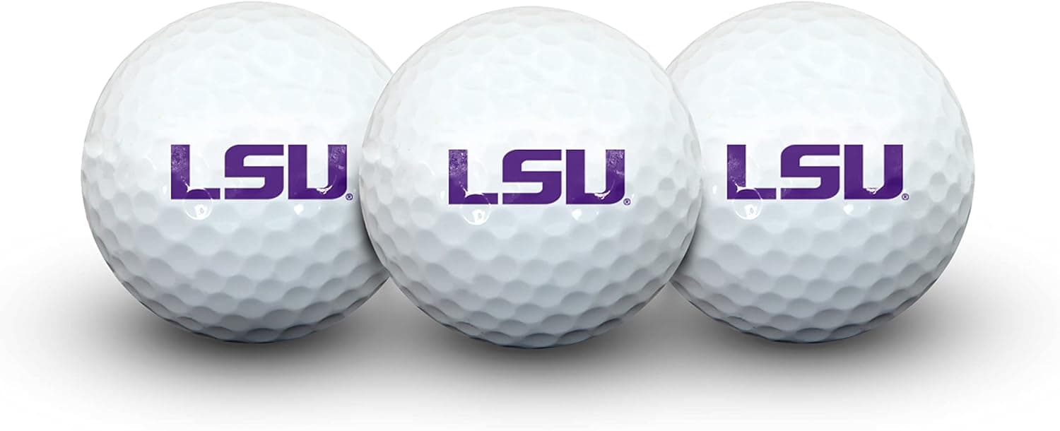 Collegiate Golf Ball Pack of 3