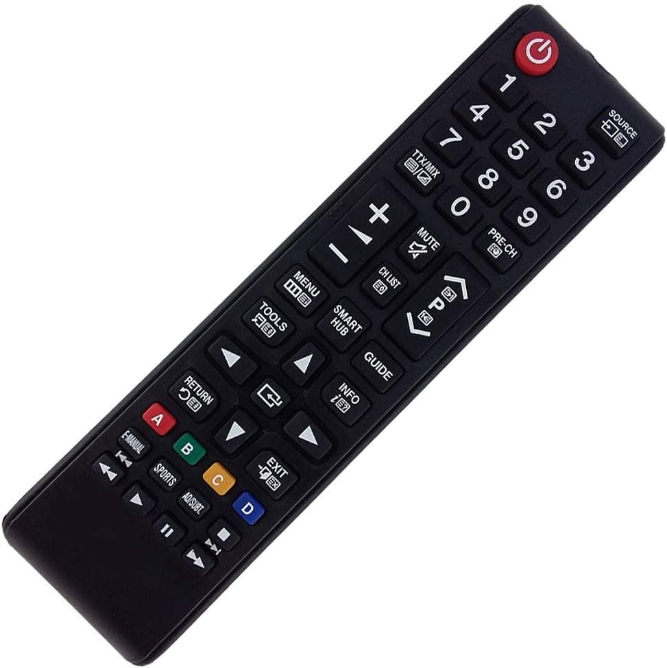 DEHA Compatible with TV Remote Control for Samsung LE37C550J1W Television