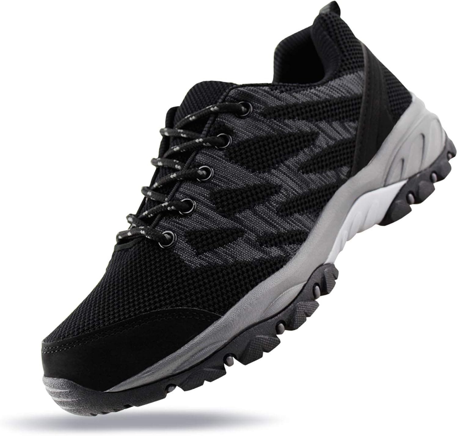 JABASIC Women Hiking Shoes Breathable Mesh Athletic Outdoor Sneakers