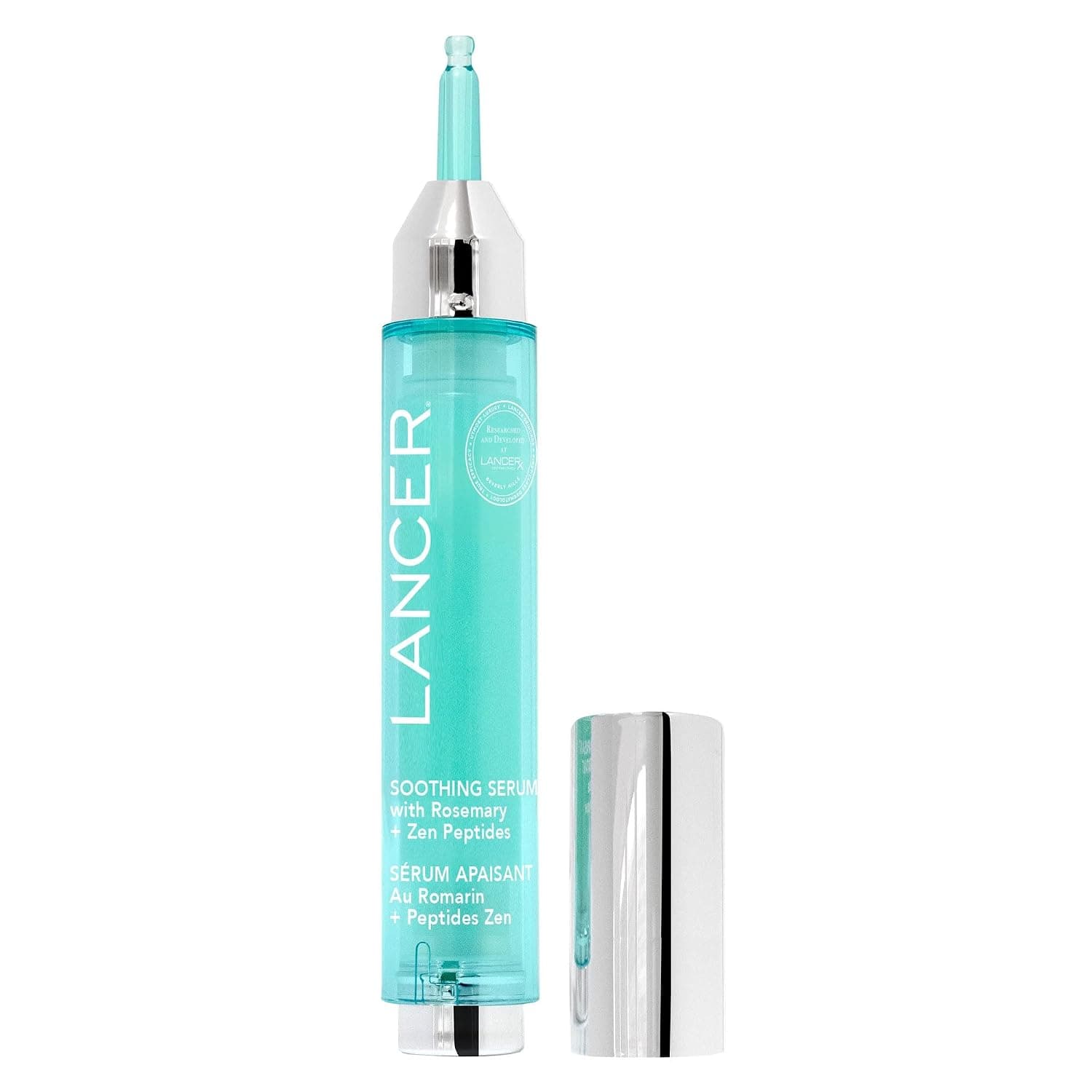 Lancer Skincare Soothing Serum with Rosemary + Zen Peptides Reduces Inflamation Perfect for Clearing up acne and reducing fine lines and wrinkles