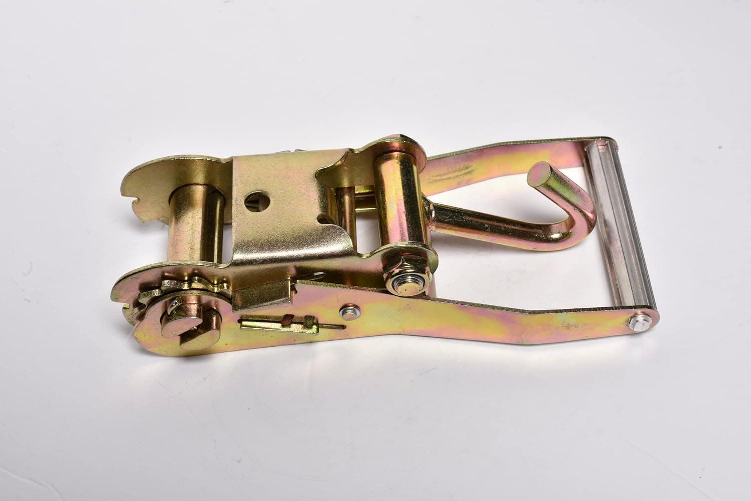 2 inch Ratchet Handle & Snap with J Hook f Race Car Hauler Tow Dolly Wrecker Truck Tie Down for Strap by HiGear