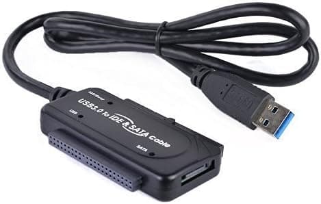 Generic jfg Super Speed USB 3.0 to SATA/IDE Hard Drive Adapter Turn Your 2.5/3.5/5.25 SATA or IDE Drive into USB