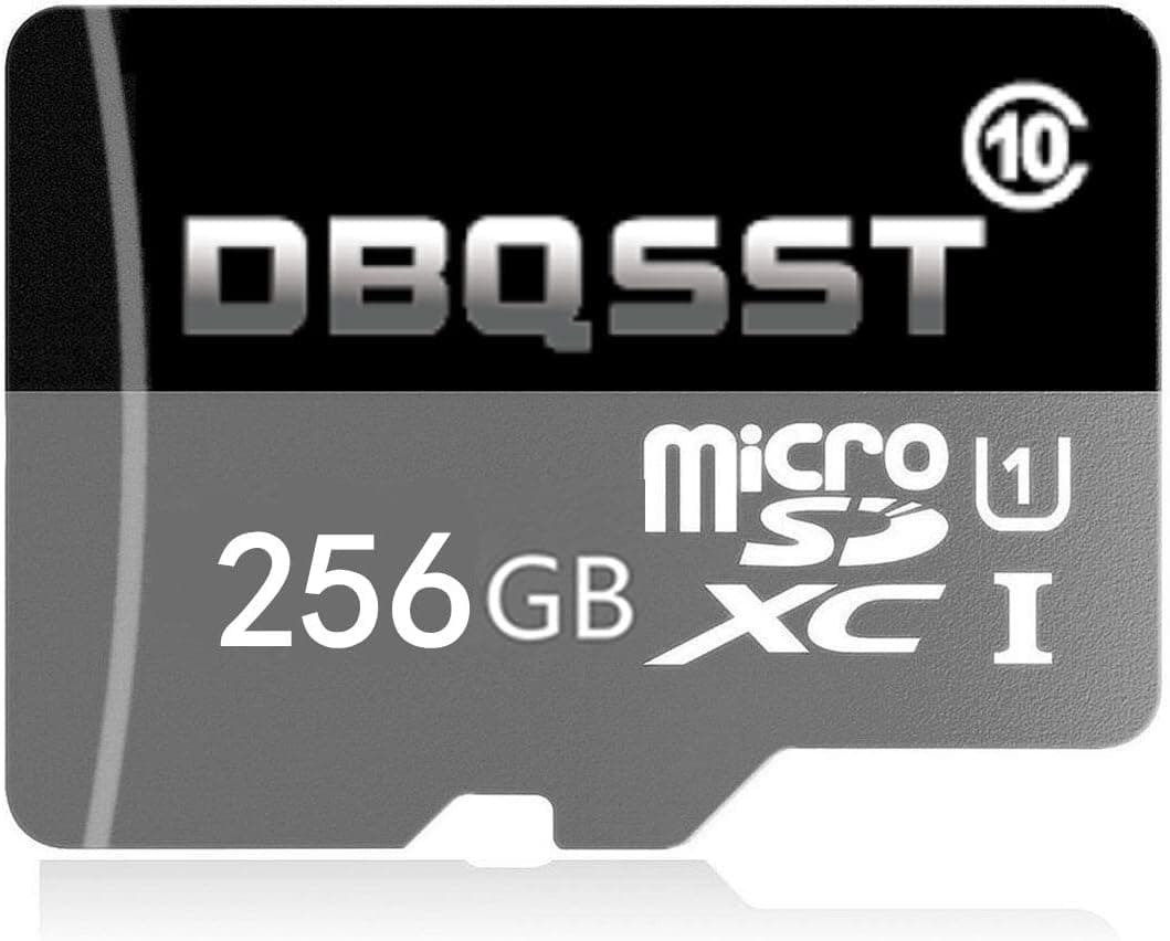 DBQSST 256GB High Speed Micro SD SDXC Class 10 Transfer Speeds Action Cameras, Phones, Tablets PCs