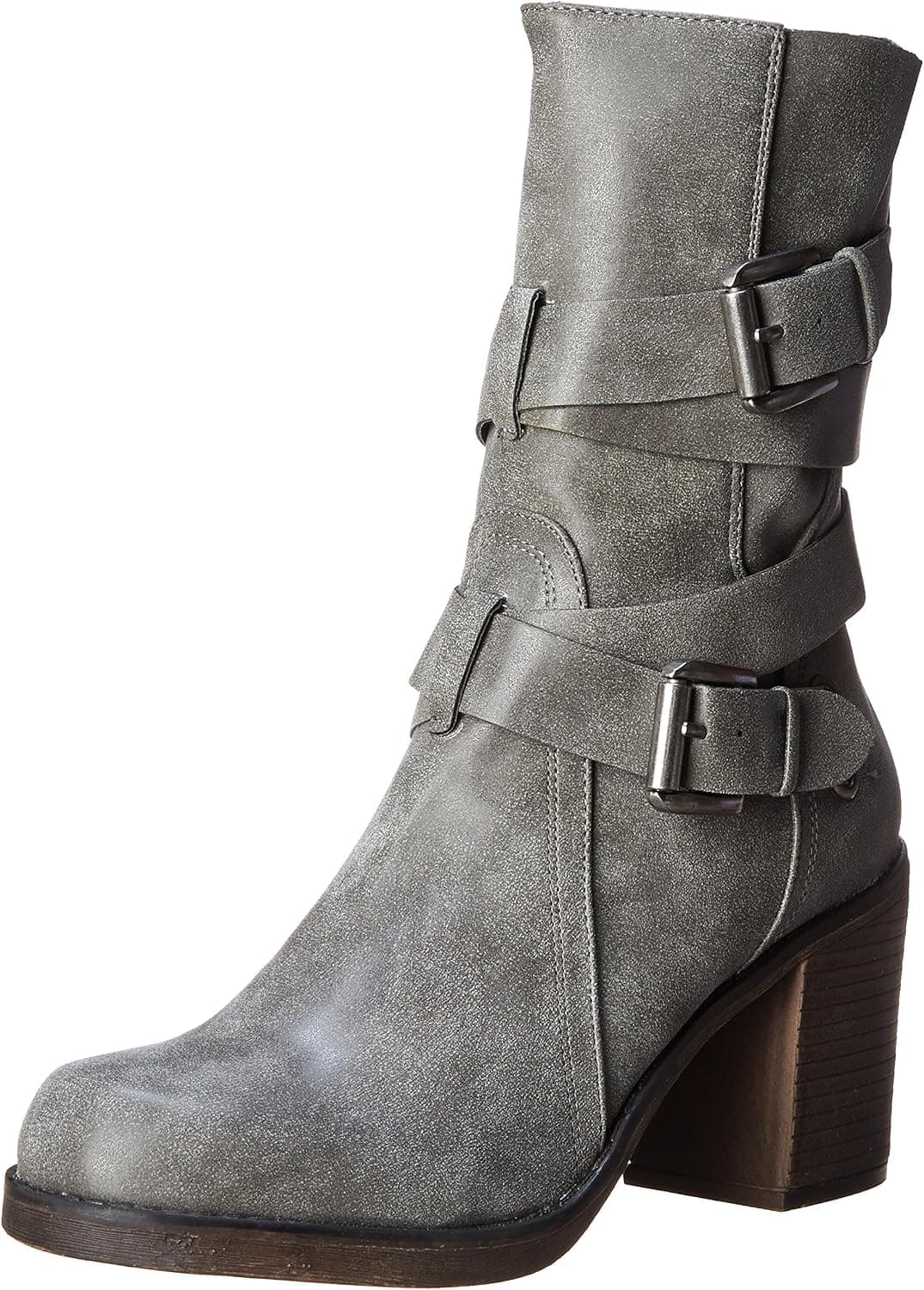 Rocket Dog Women's Stacie Mclaren PU Motorcycle Boot