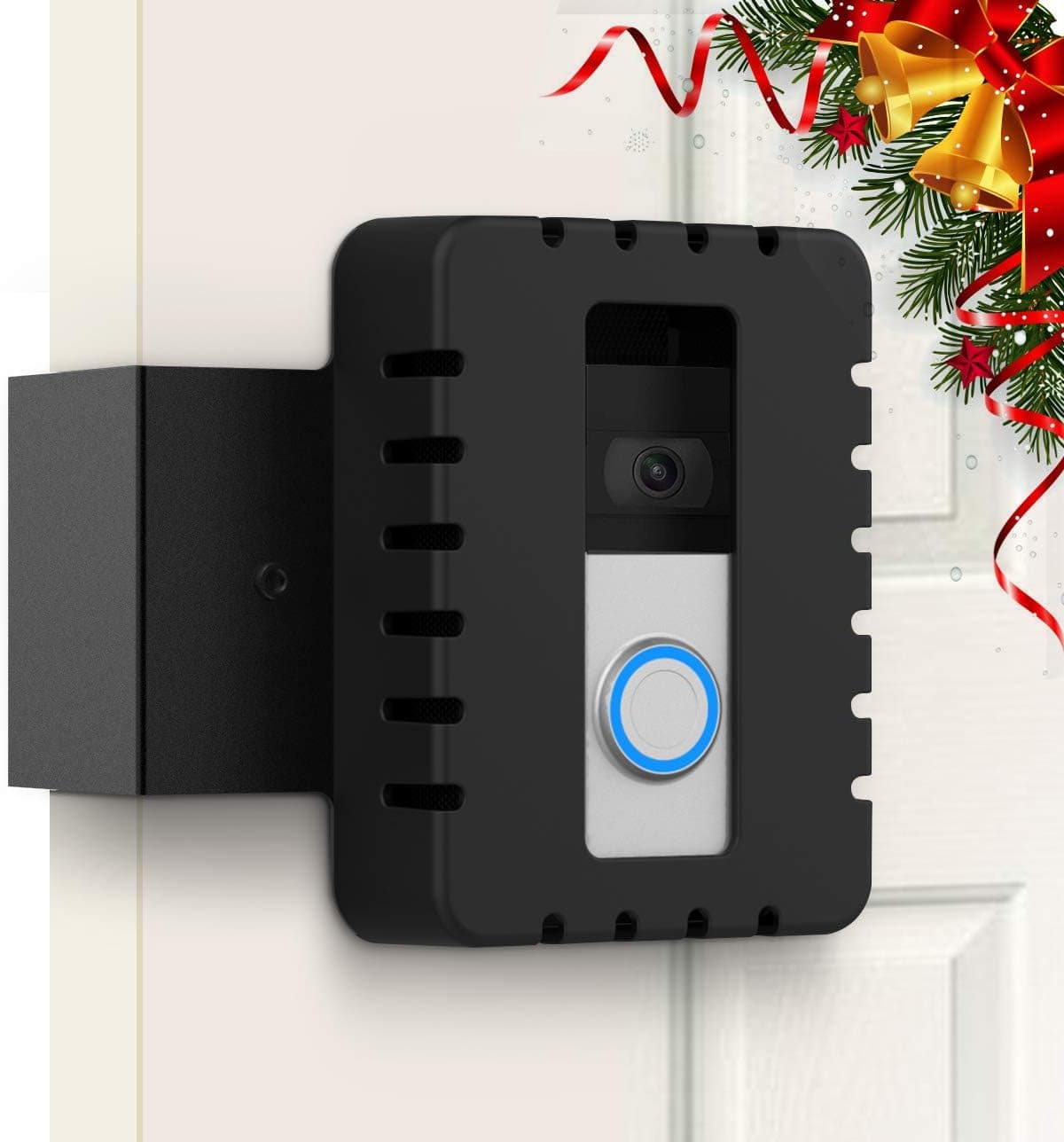 Anti-Theft Video Doorbell Mount Door Mount for Ring Video Doorbell 1, Ring Video Doorbell 2, Ring Video Doorbell 3, Ring Video Doorbell 3 Plus and Most Video Doorbells