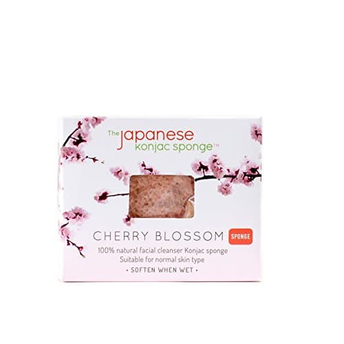 The Japanese Konjac Sponge, Cherry Blossom Konjac Sponge