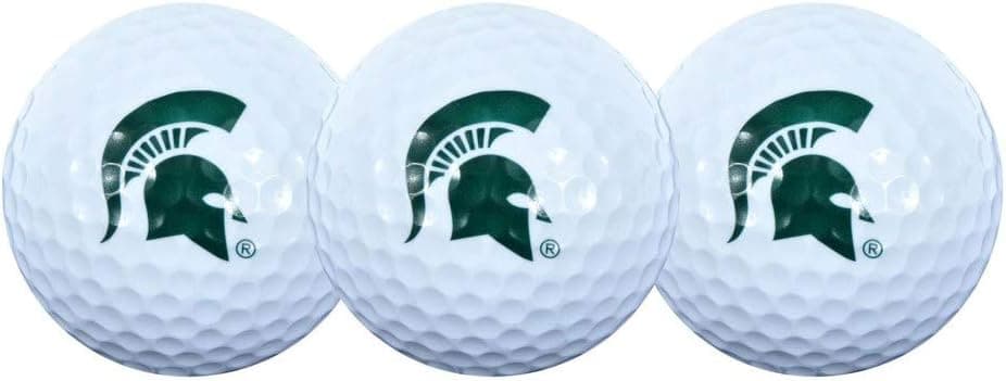 Team Effort Michigan State Spartans Golf Ball 3 Pack