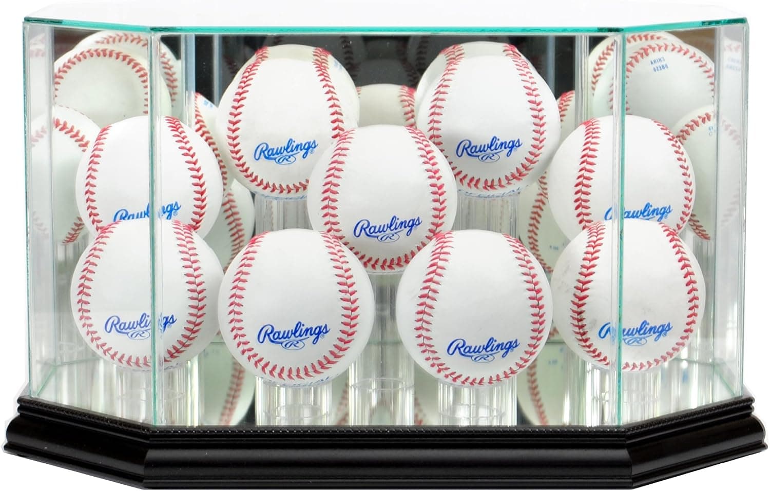 Perfect Cases MLB Octagon 9 Baseball Glass Display Case