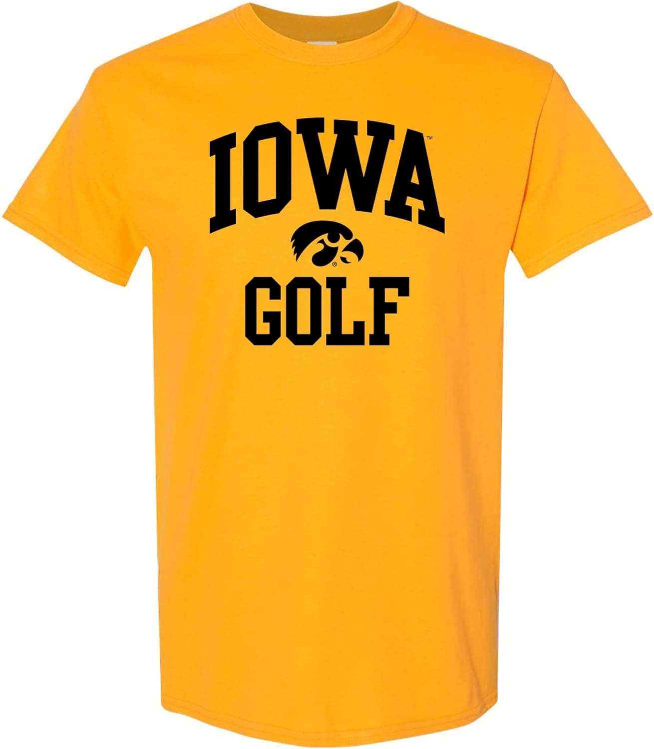 NCAA Arch Logo Golf, Team Color T Shirt, College, University
