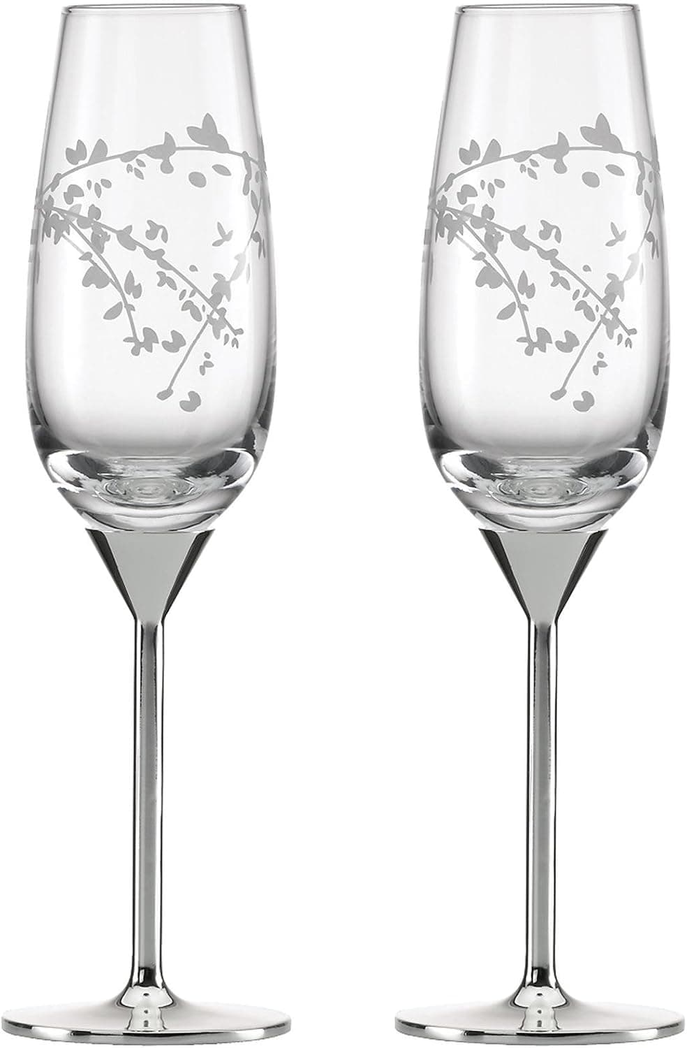 kate spade new york Gardner Street Crystal 2-piece Flute Set