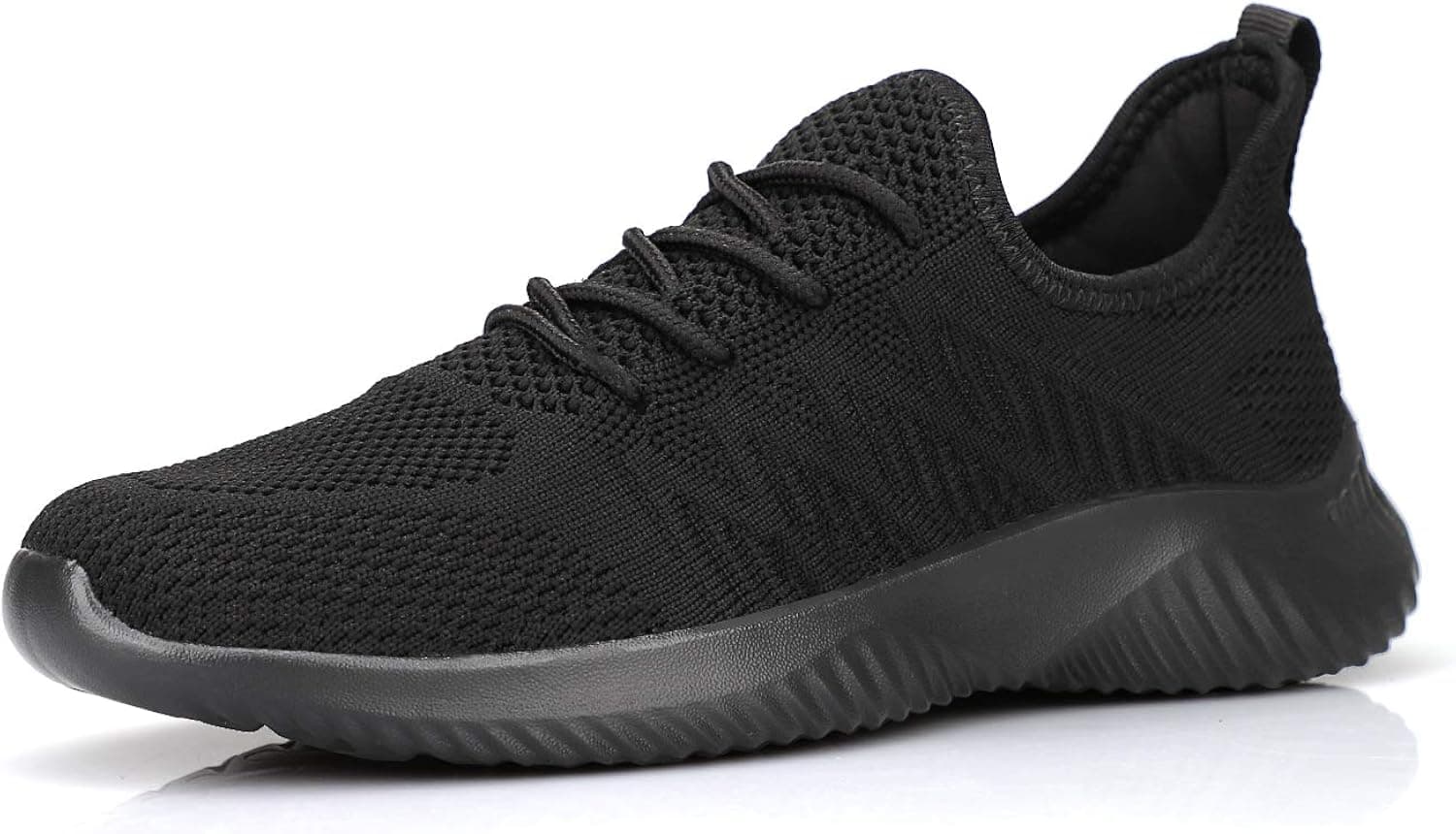 Womens Slip on Sneakers Ultra Lightweight Breathable Fashion Sports Gym Jogging Athletic Walking Shoes.