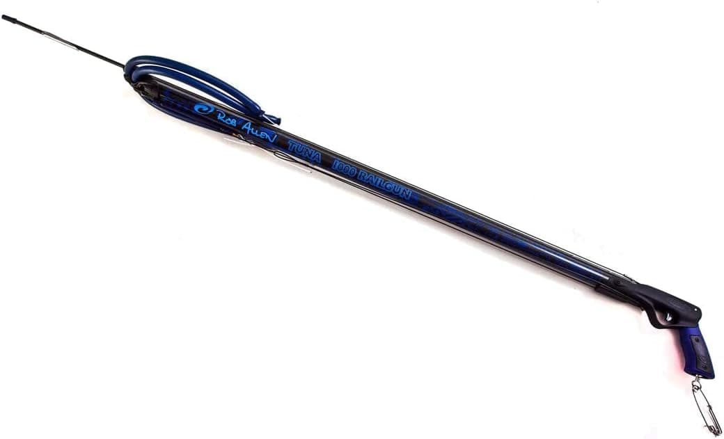 Rob Allen Aluminum Tuna RAILGUN Speargun with Open Muzzle - All Lengths