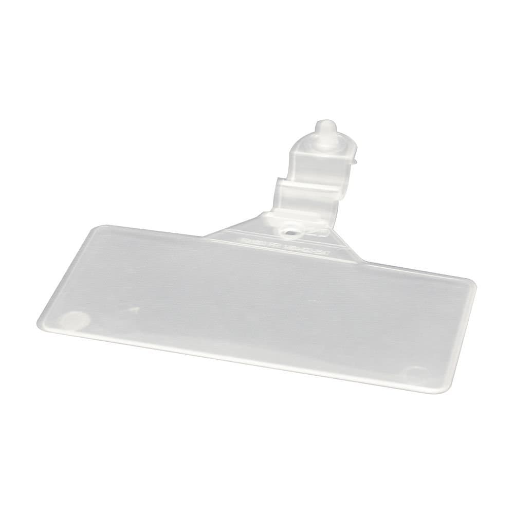 DayDots 11205-01-00 3" x 1" Plastic Snappy Tag With Clip - 25 / PK