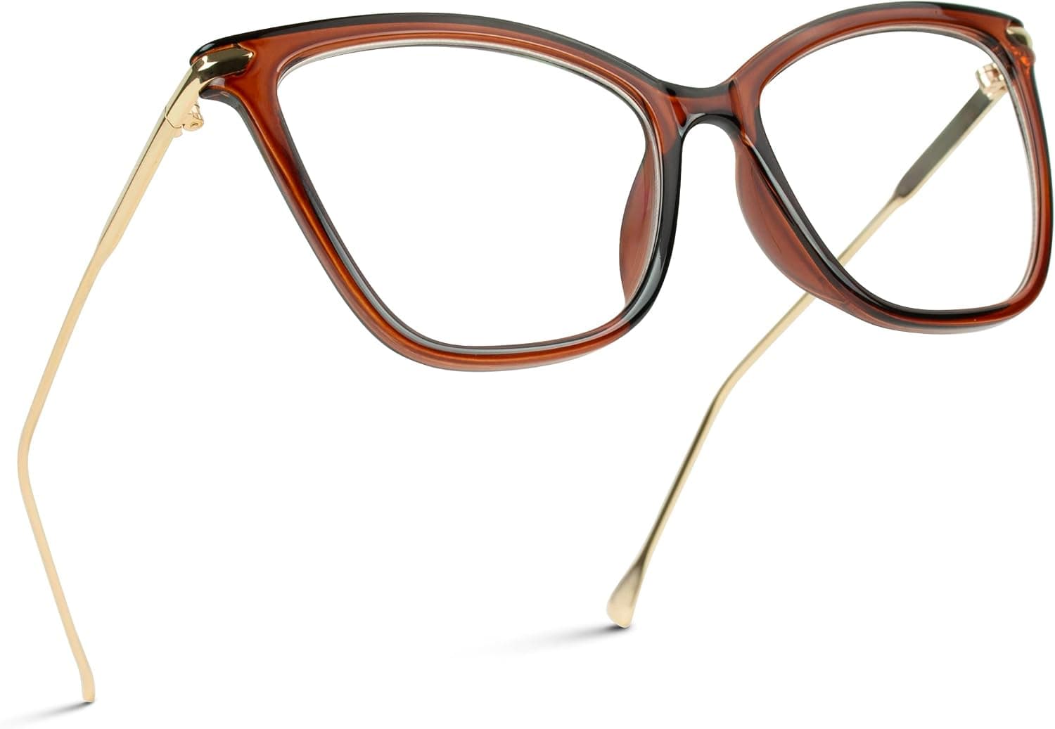 WearMe Pro - New Elegant Oversized Clear Cat Eye Glasses