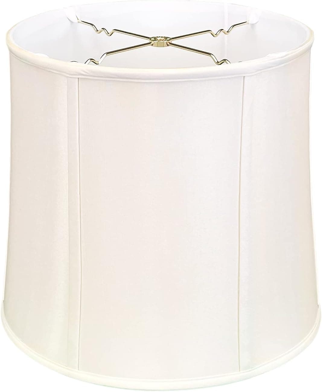Royal Designs, Inc. Drum Lamp Shade, BSO-719-14WH, 13 x 14 x 14, White