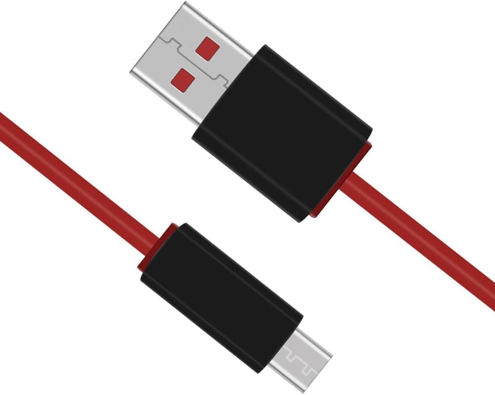 Replacement USB Charging Charger Power Supply Cable Compatible with Beats by Dr.Dre Powerbeats 2 or 3 Solo Studio Wireless Headsets Earphones and Pill Speakers (red/3ft)