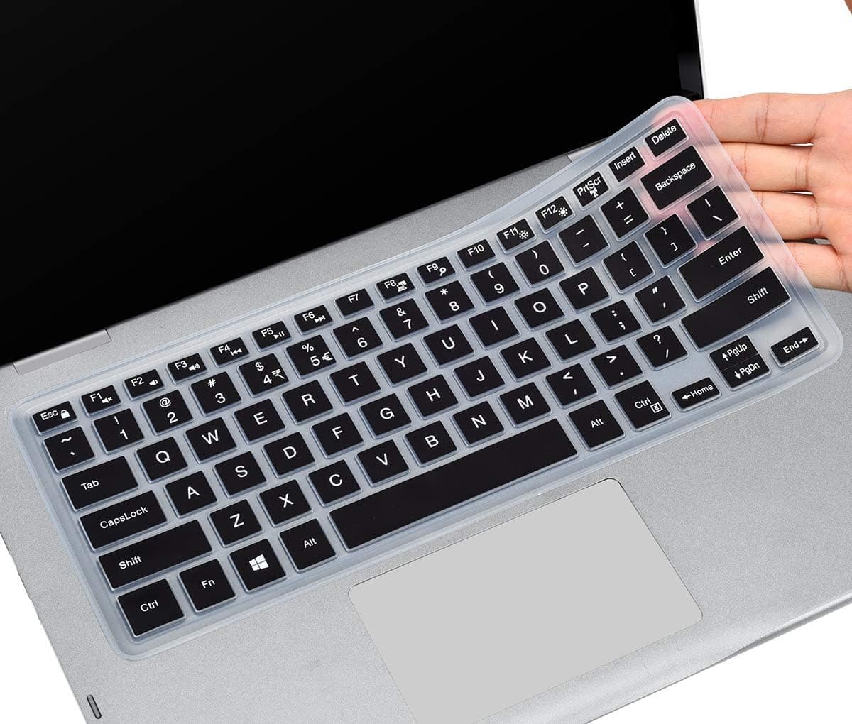 Keyboard Cover for Dell Insprion 14 5481 5482 5485 5488 5491 14", Inspiron 13 5368 5378 5370 5379 7386 7373 7375 7368 7378 7380/15.6" Inspiron 15 5568 5578 5579 5585 7570 7573 7569 7579 7580 7586