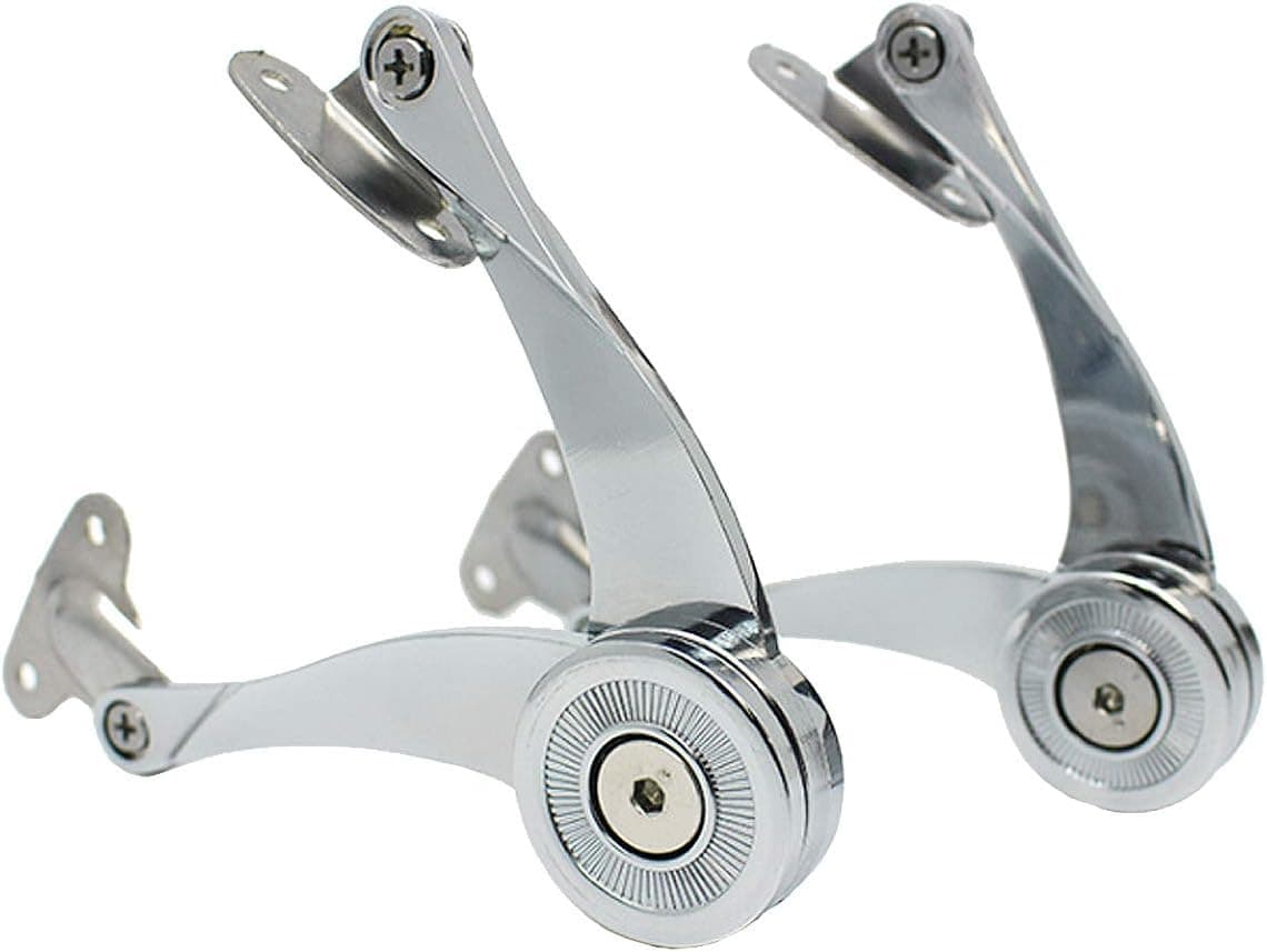 Pack of 2 Folding Support Hinge Lid Stay with Soft Close for kicthen Cabinet Door Box for kicthen Cabinet Door