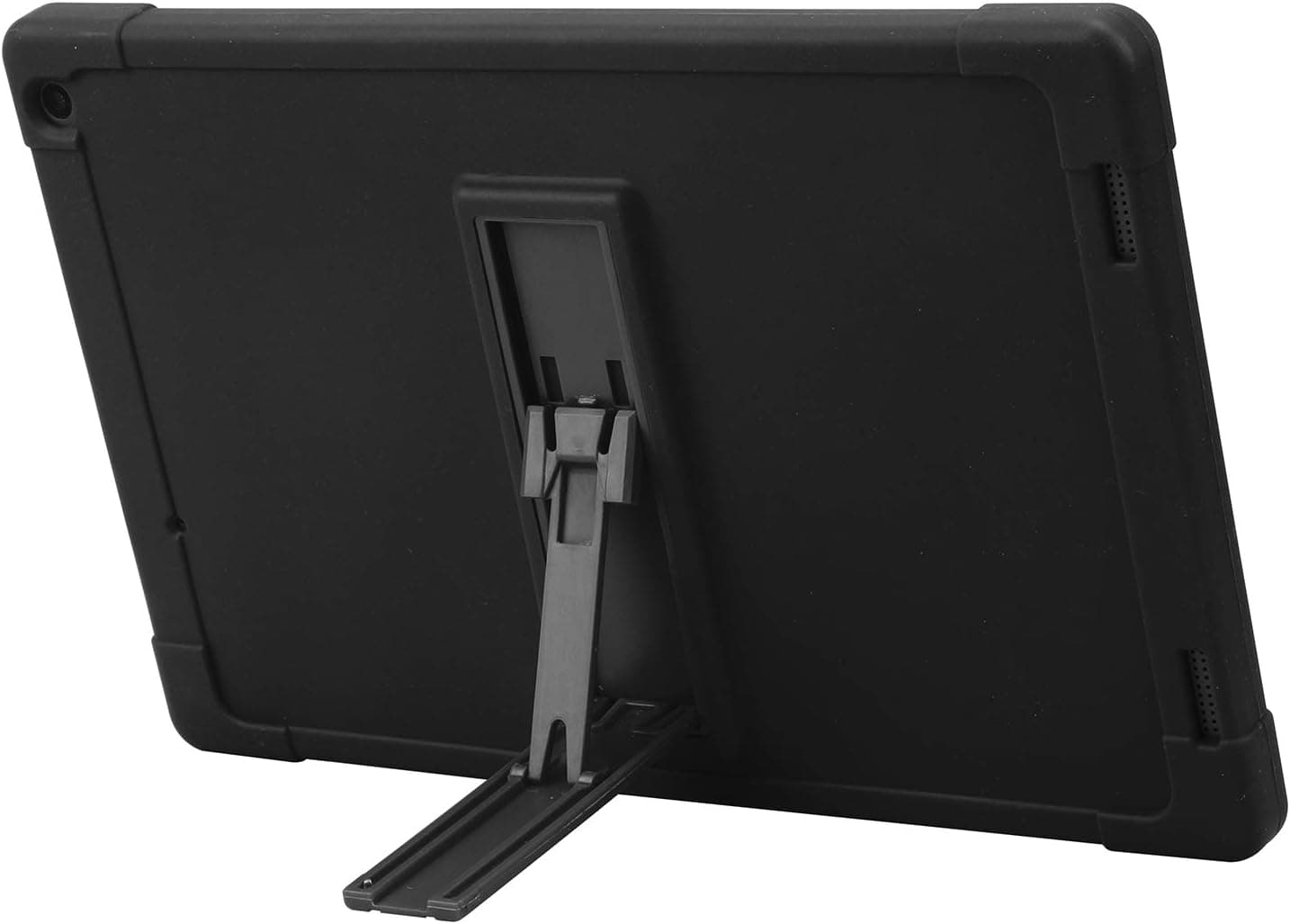 MatrixPad Z10 Tablet Case, [Kickstand] Shockproof Silicone Case Cover + PC Tablet Bracket Stand Case for VANKYO MatrixPad Z10 10.1 inch Tablet (Black)