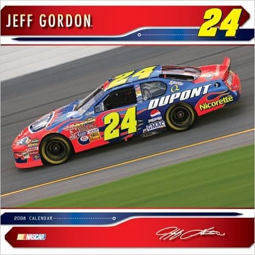 Jeff Gordon 2008 Calendar