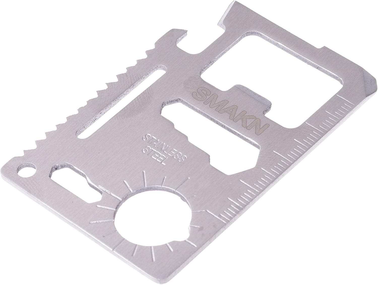 SMAKN 11 Function Credit Card Size Survival Pocket Tool