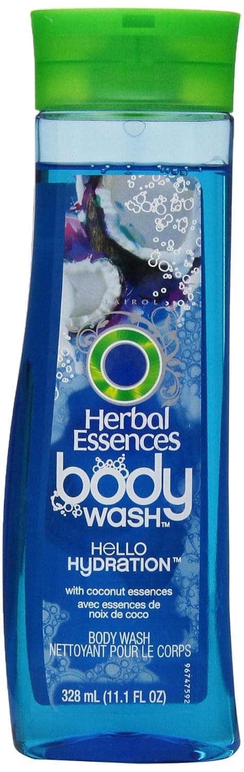 Herbal Essences Hello Hydration Body Wash, 11.1 Fl Oz (Pack of 6)