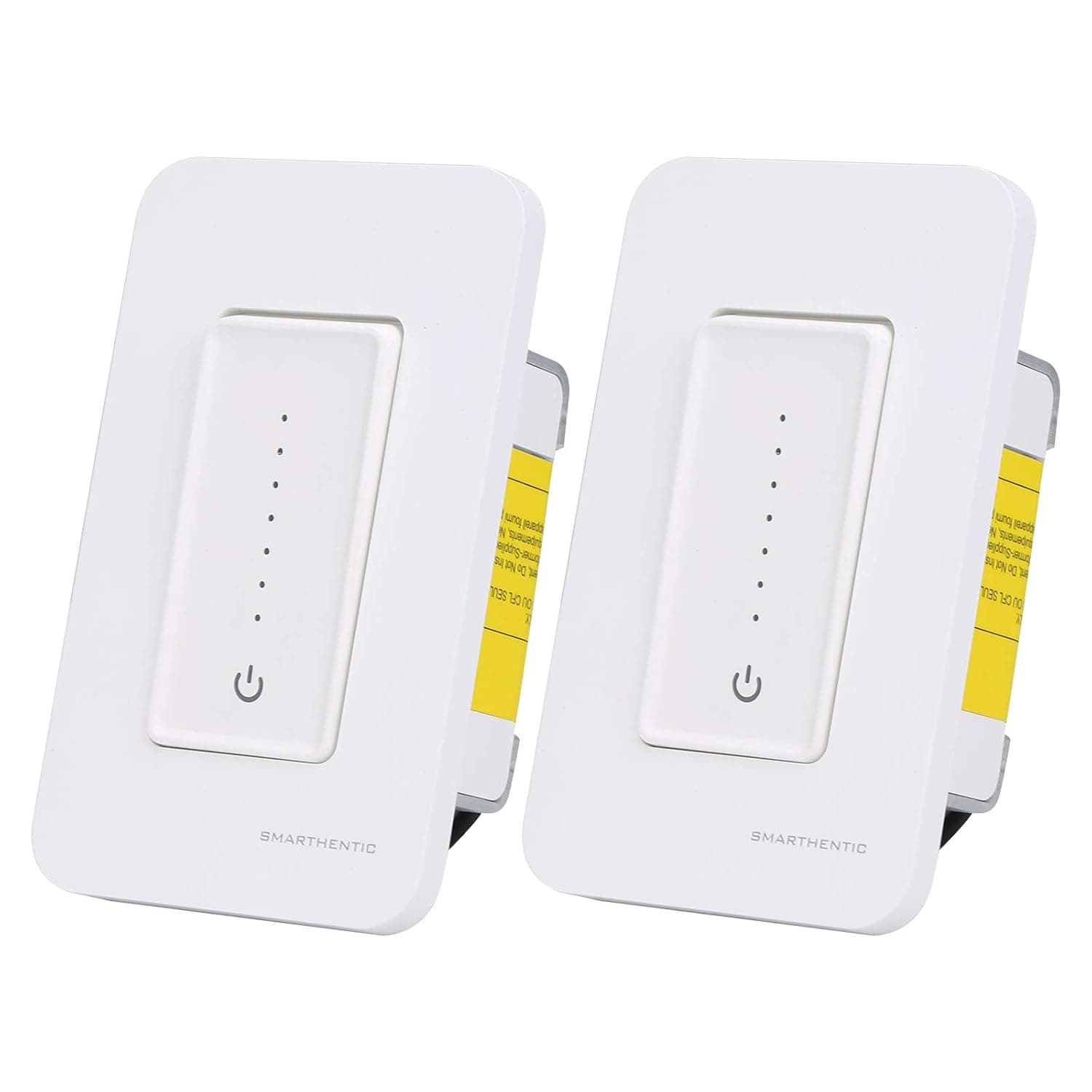 WiFi Smart Dimmer Switch with Neutral Wire, Remote Control for Dimmable Lamp, Ceiling Fan, Voice Control Via Alexa Google Home Devices, ETL Certified, 2-Pack (3 Way)