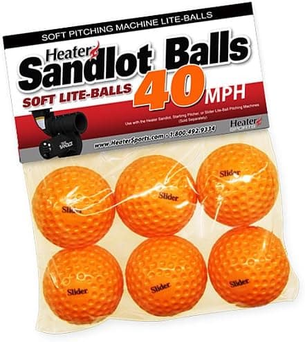 Trend Sports 40 MPH Sandlot Balls - 6 Pack