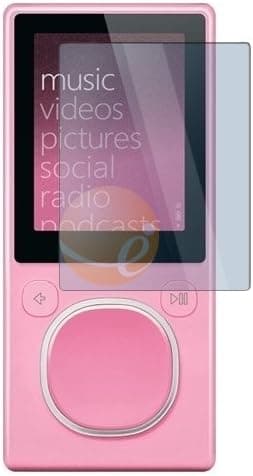 Reusable Transparent LCD Screen Protector for Microsoft Zune Gen2 4G/8G mp3 player