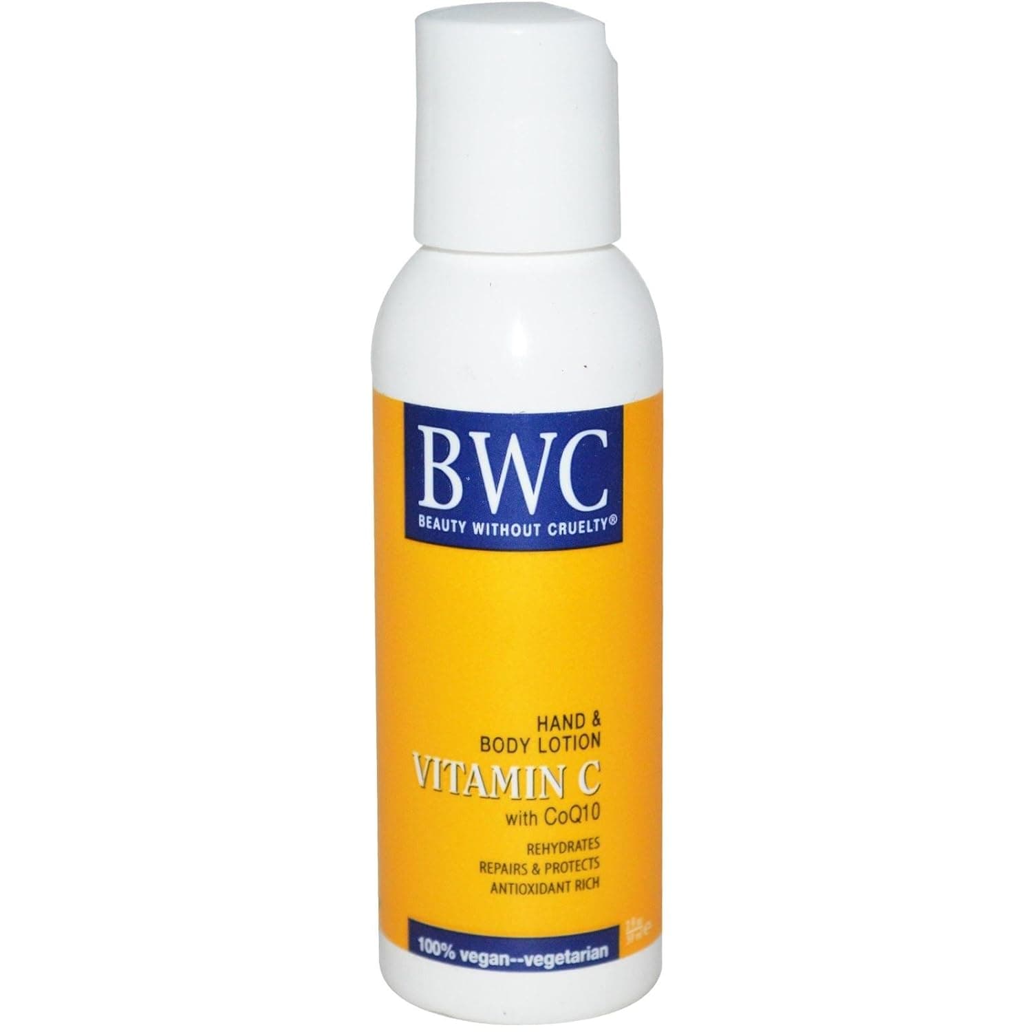 Beauty without Cruelty (BEABU) Beauty Without Cruelty Vitamin C With Coq10 Hand and Body Lotion, 2.0 Fluid Ounce, 2 Fl Ounce