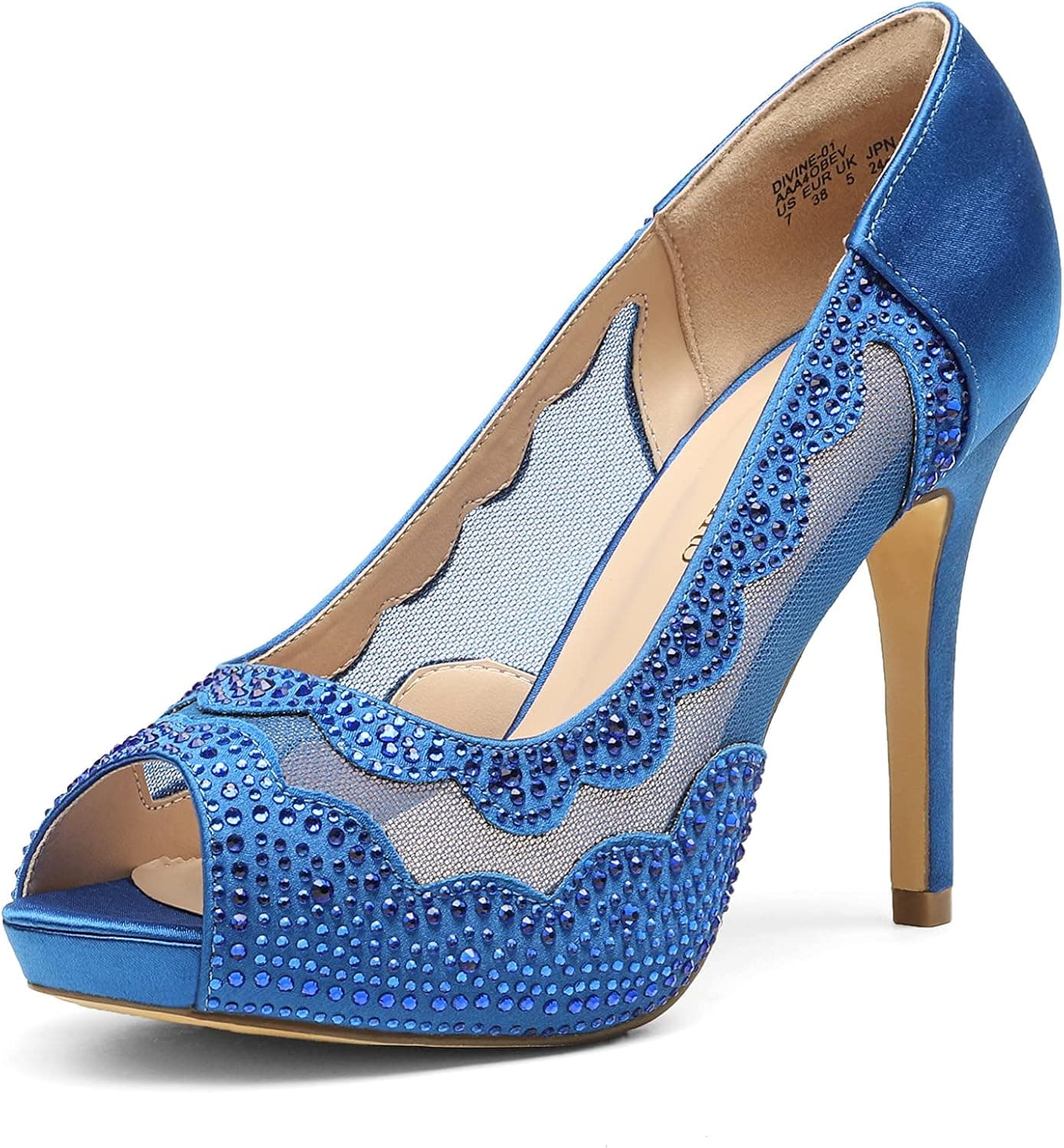 DREAM PAIRS Women's Divine-01 High Heels Dress Pump Shoes