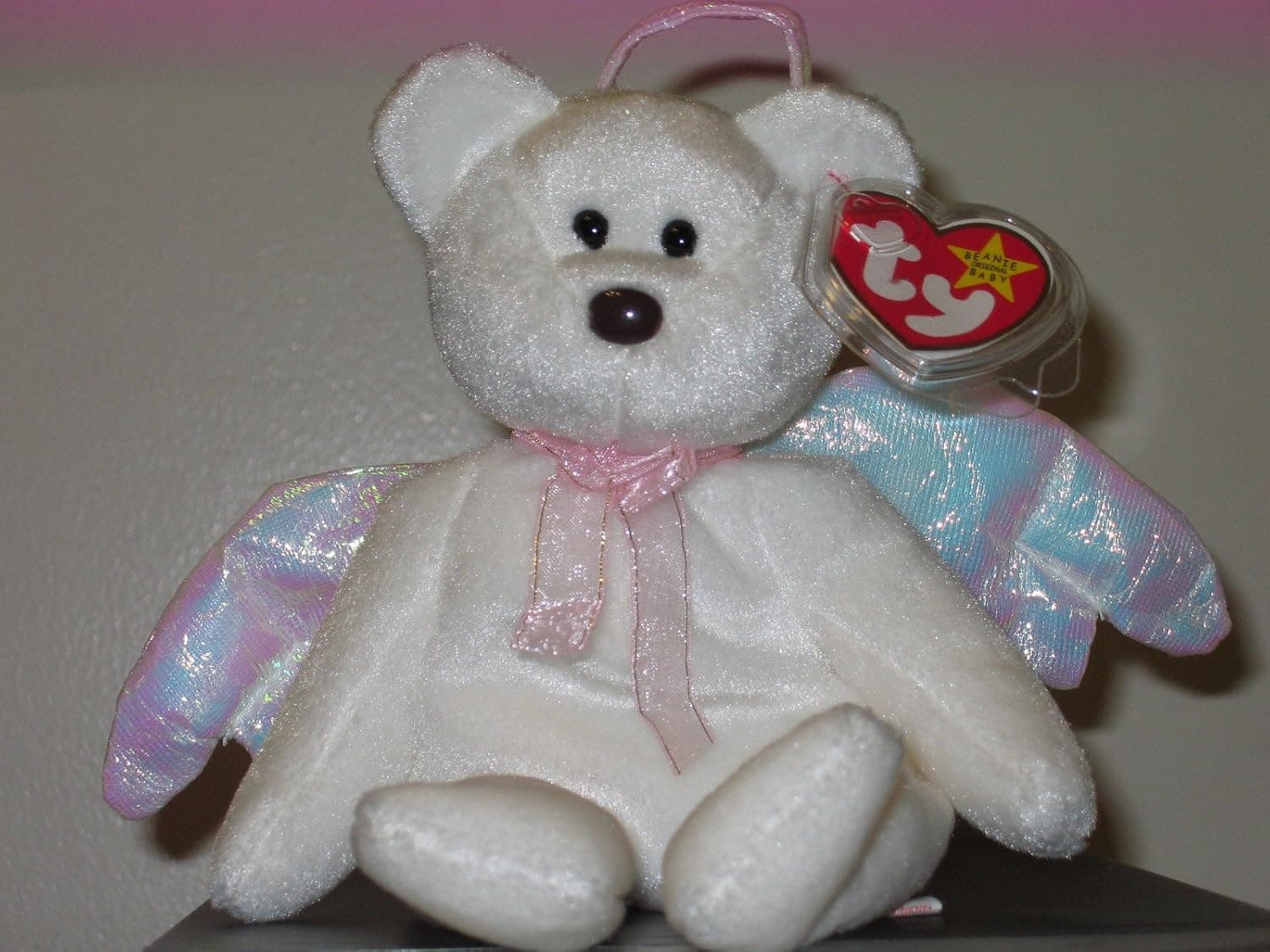 Ty Beanie Baby ~ HALO the Angel Bear ~ MINT with MINT TAGS ~ RETIRED ,#G14E6GE4R-GE 4-TEW6W208932
