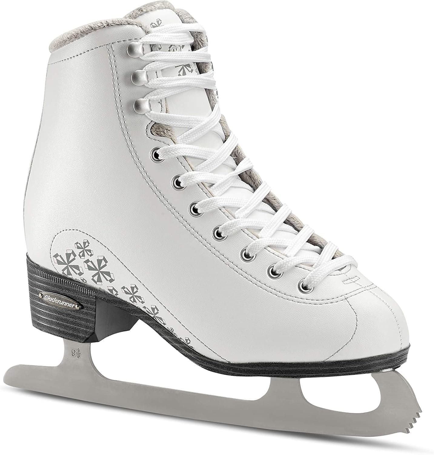 Bladerunner Ice by Rollerblade Aurora Women's Adult Figure Skates, White, Ice Skates