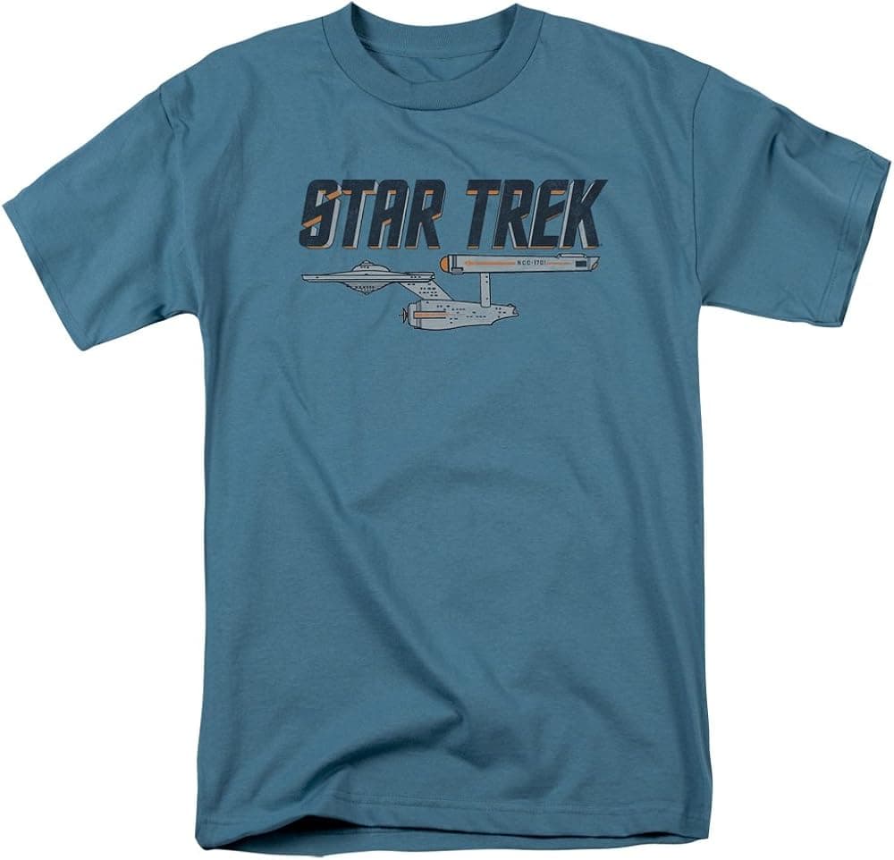Star Trek Entreprise Logo Mens Short Sleeve Shirt