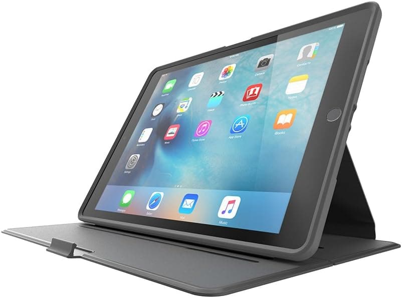 OtterBox PROFILE SERIES Slim Case for iPad Air 2 - Retail Packaging - MIDNIGHT WAVES (GUNMETAL GREY/TEMPEST)
