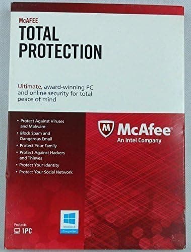 McAfee Total Protection 2014 1PC 1YR (Free 2015-2016 Upgrade)