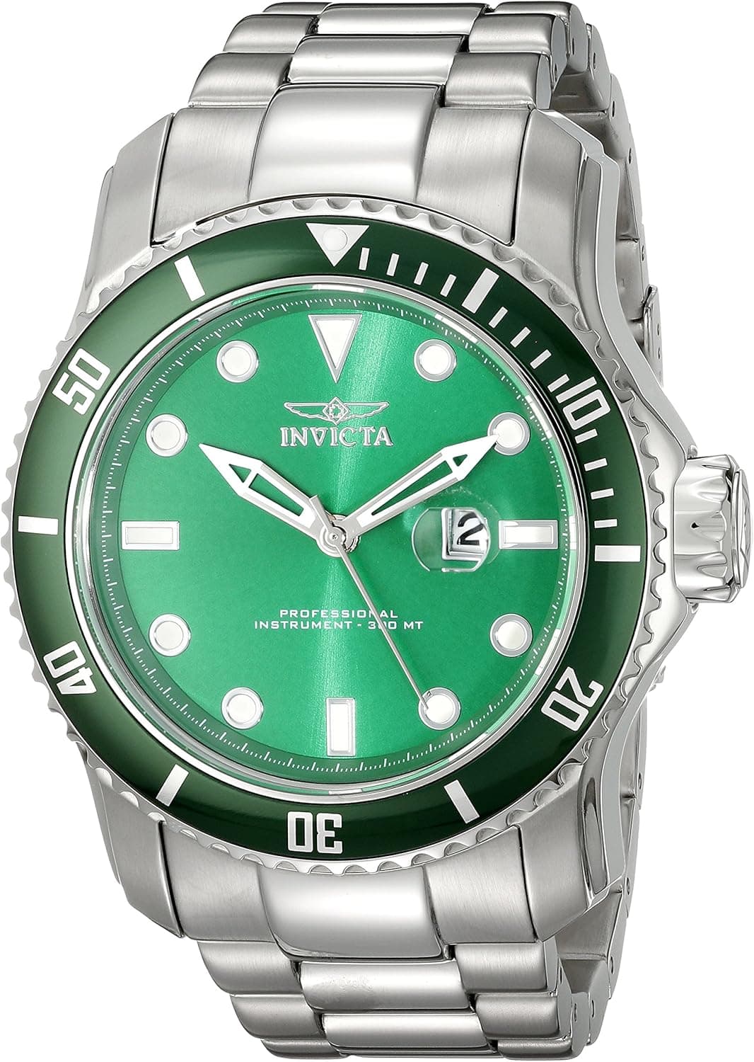 Invicta Men's 20096 Pro Diver Analog Display Japan Silver-Tone Watch