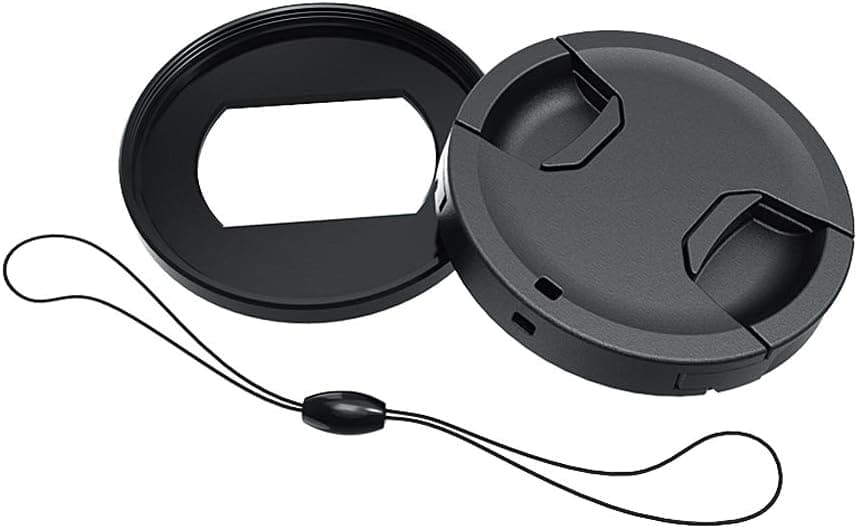 JJC RN-RX100VI 52mm Metal Filter Ring Adapter with Lens Cap & Lens Cap Keeper for Sony RX100 VI