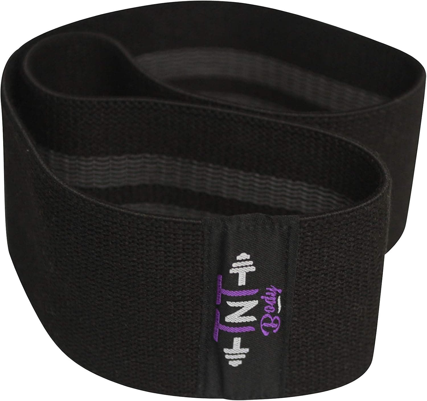 TNT Body Resistance Bands | Premium Hip Loop Exercise Circle Bands | Non-Slip Fabric Booty Bands with Carrying Bag (2 Sizes & 3 Colors)