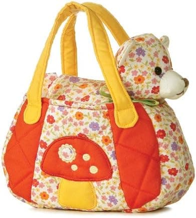 Aurora Plush 6" FancyPal Vintage Floral Cat Pet Carrier